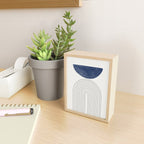 Blue Half Moon Arch Mini Art Print Gallery Image 2