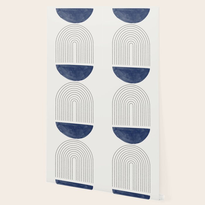 Blue Half Moon Arch Wallpaper Gallery Image 2