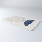 Blue Half Moon Arch Rug Gallery Image 3