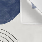 Blue Half Moon Arch Wall Tapestry Gallery Image 3