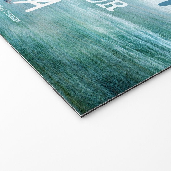 The cure for anything is salt water, sweat, tears, or the sea.    Dinesen, Isak Welcome Mat Gallery Image 2