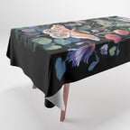 Moon Moth Mushroom Tablecloth Gallery Image 1