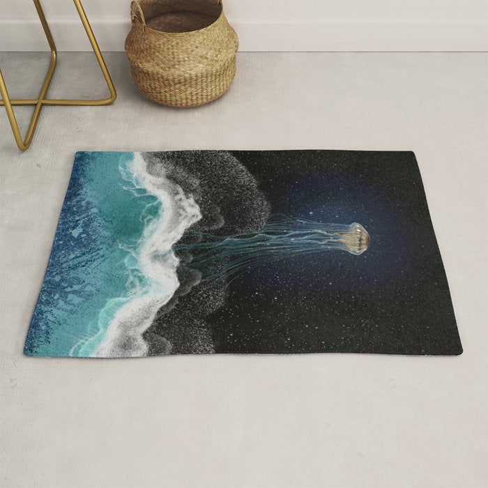 On the edge of the cosmos Rug Gallery Image 1