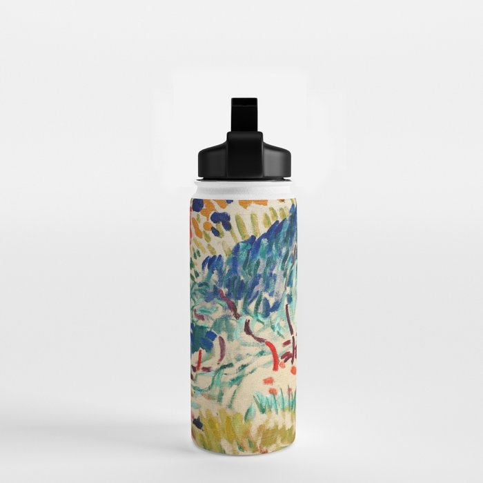 henri matisse landscape in collioure Water Bottle Gallery Image 2