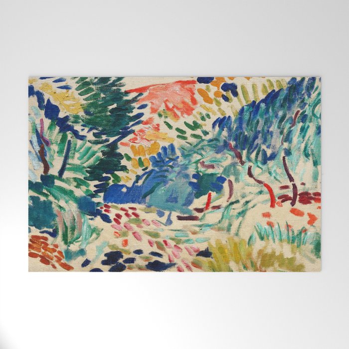 henri matisse landscape in collioure Welcome Mat Gallery Image 1