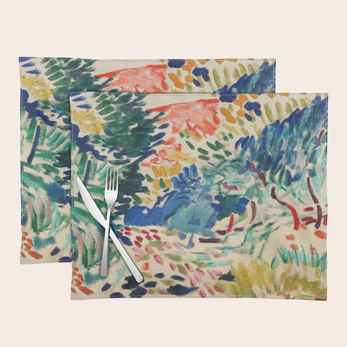 henri matisse landscape in collioure Placemat