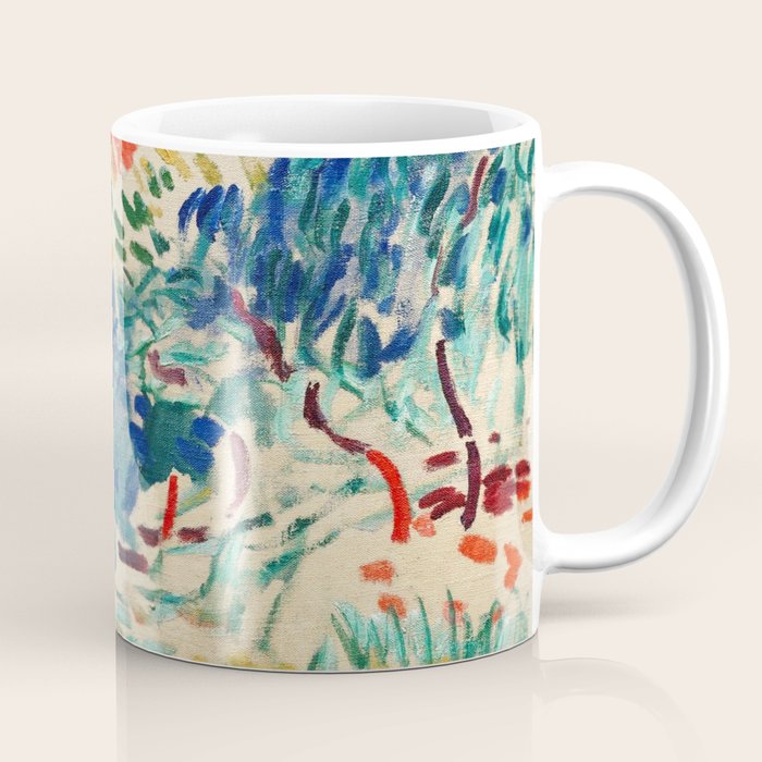 henri matisse landscape in collioure Coffee Mug Gallery Image 1