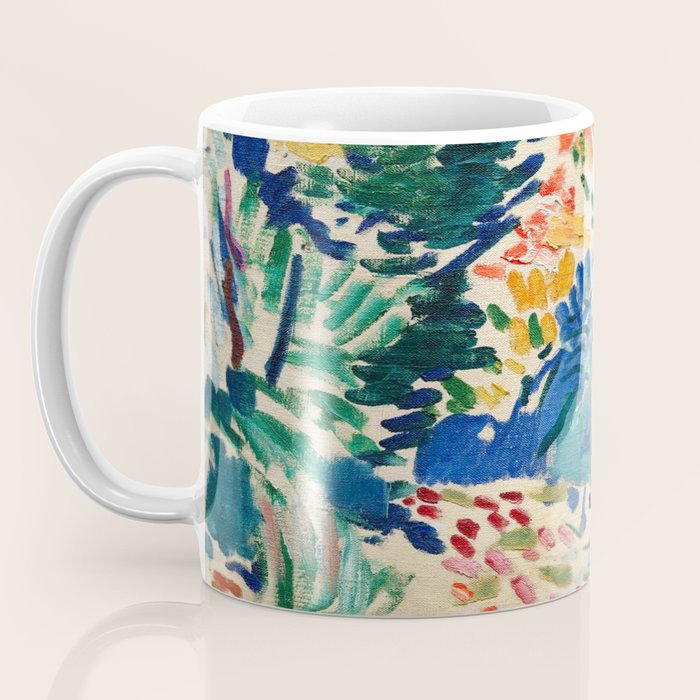 henri matisse landscape in collioure Coffee Mug Gallery Image 3