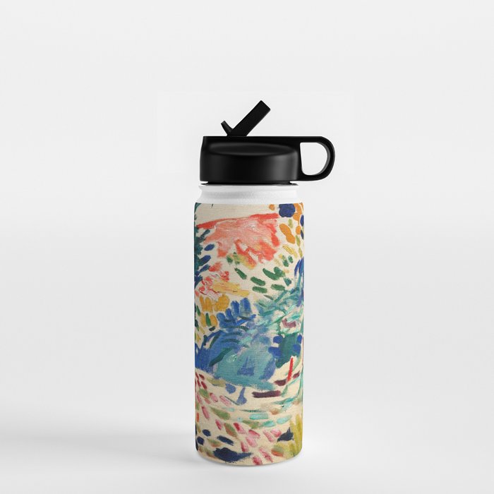 henri matisse landscape in collioure Water Bottle Gallery Image 1