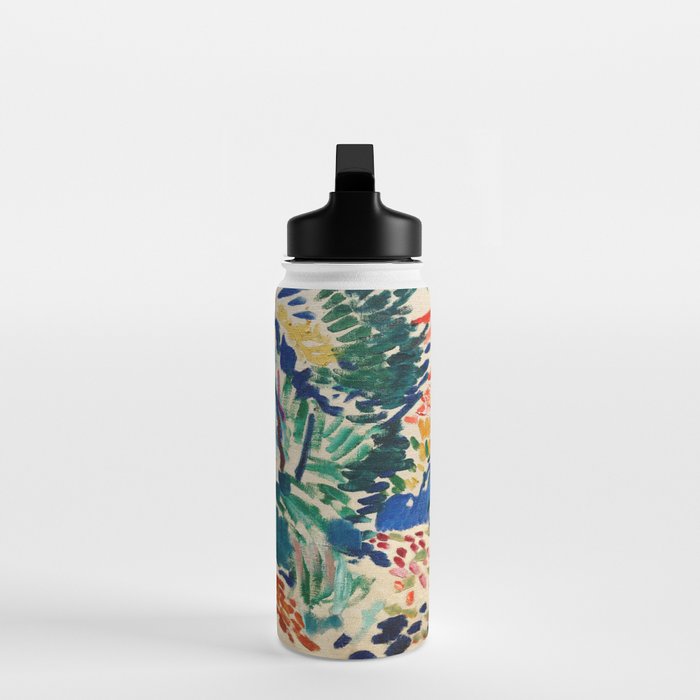 henri matisse landscape in collioure Water Bottle Gallery Image 3