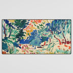 henri matisse landscape in collioure Desk Mat Gallery Image 3