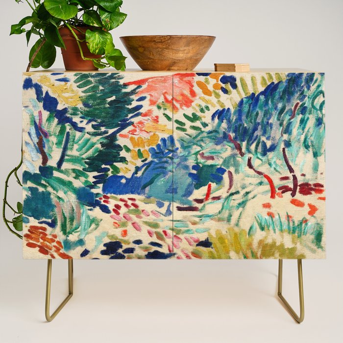 henri matisse landscape in collioure Credenza Gallery Image 1