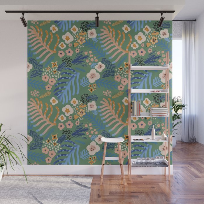 Flowersâ whisper  Wall Mural Gallery Image 1