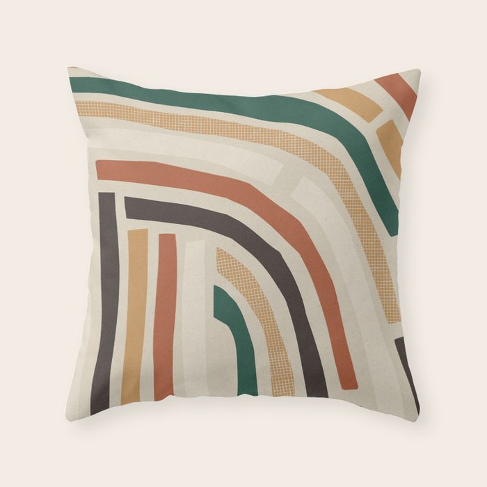 Labyrinth #1 Throw Pillow Gallery Image 6