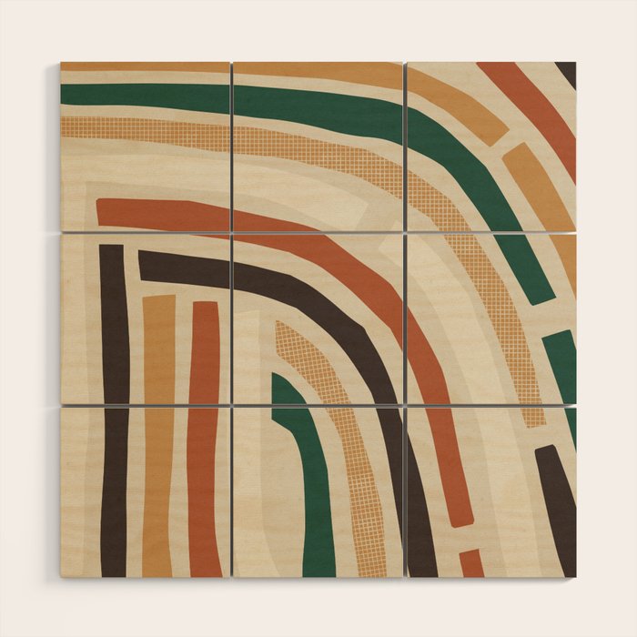 Labyrinth #1 Wood Wall Art Gallery Image 1