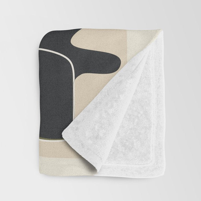 Organic Rhythms 3 Throw Blanket Gallery Image 3