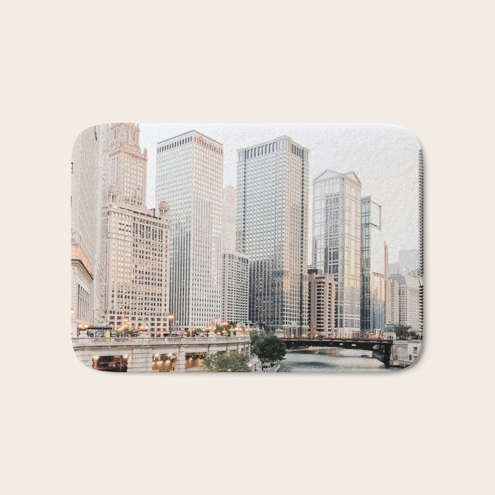 Chicago City Bath Mat Gallery Image 1