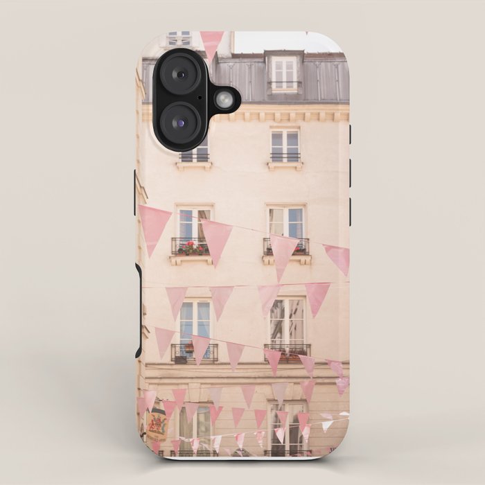 Pink Paris | Paris travel photography  iPhone Case Gallery Image 1