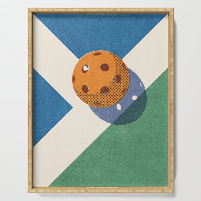 BALLS - Pickleball - II Serving Tray Gallery Image 1