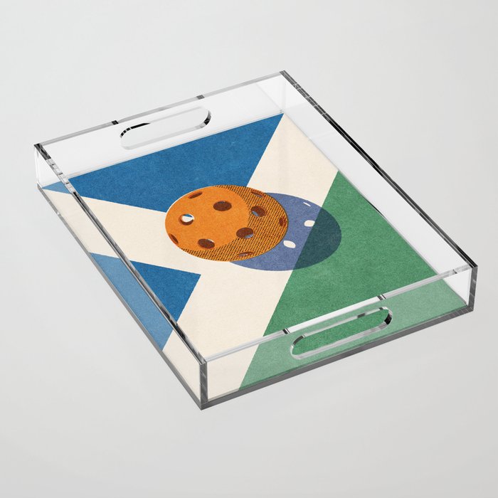 BALLS - Pickleball - II Acrylic Tray Gallery Image 1