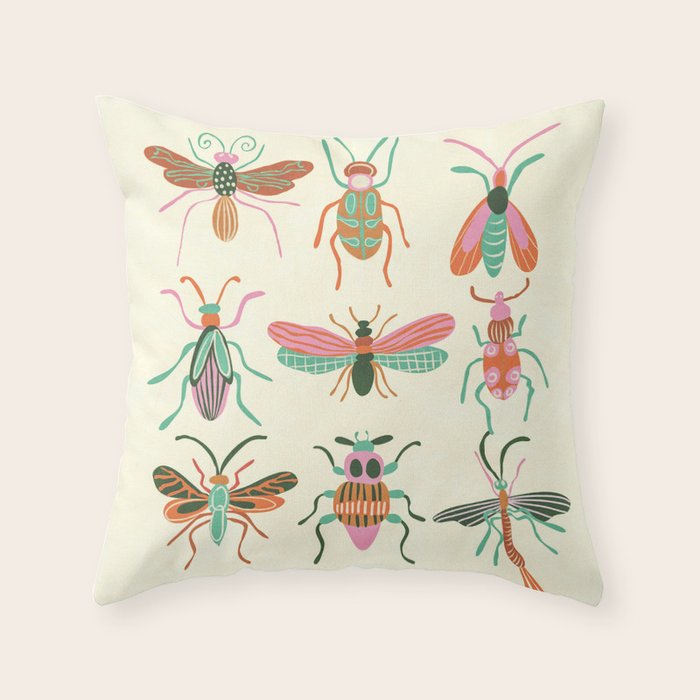 Little wings Throw Pillow Gallery Image 6