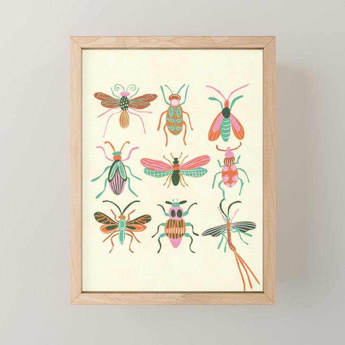 Little wings Mini Art Print Gallery Image 1