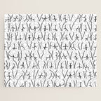 BUTTS Butts butts Black White Jigsaw Puzzle Gallery Image 1