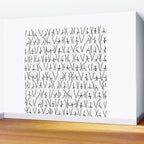 BUTTS Butts butts Black White Wall Mural Gallery Image 2