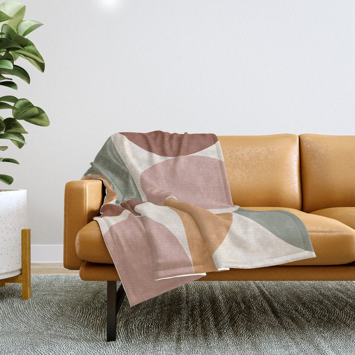 Bold Minimalism CXLV Throw Blanket Gallery Image 1