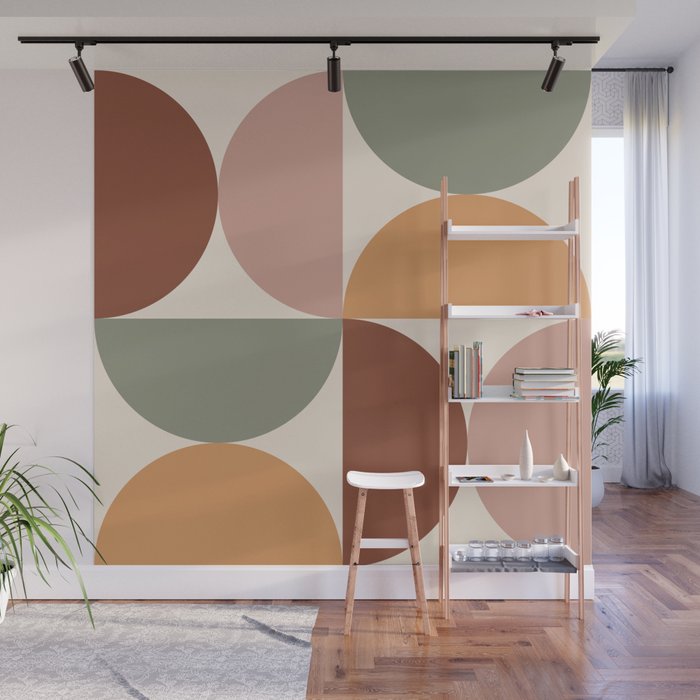 Bold Minimalism CXLV Wall Mural Gallery Image 1