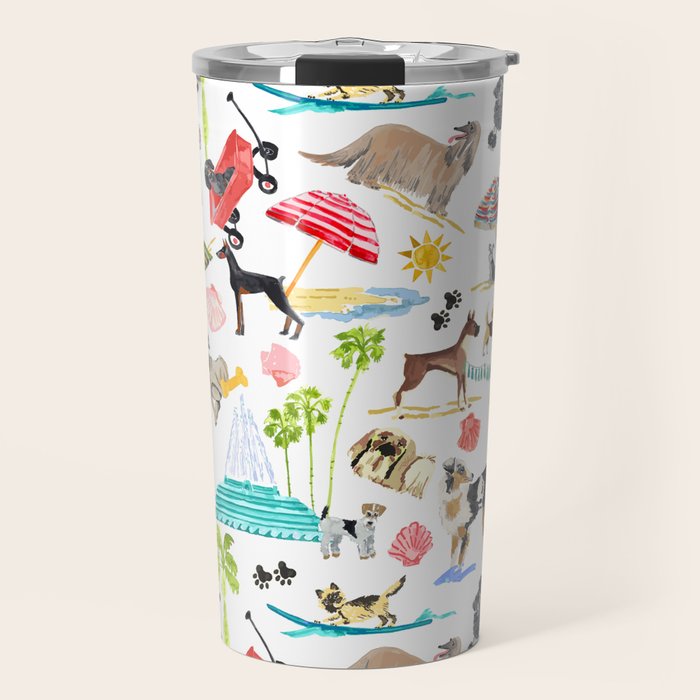 Doggie Days Travel Mug Gallery Image 1