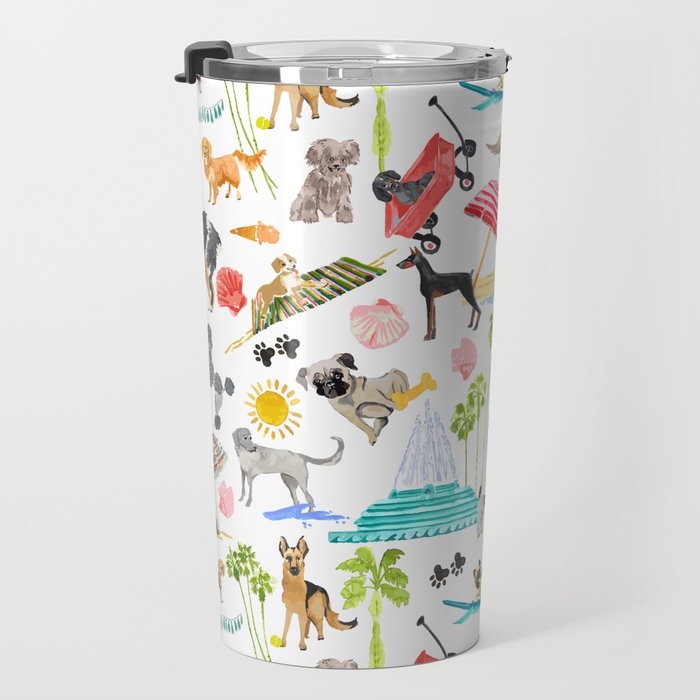Doggie Days Travel Mug Gallery Image 3