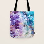 Multicolor quartz texture Tote Bag Gallery Image 1