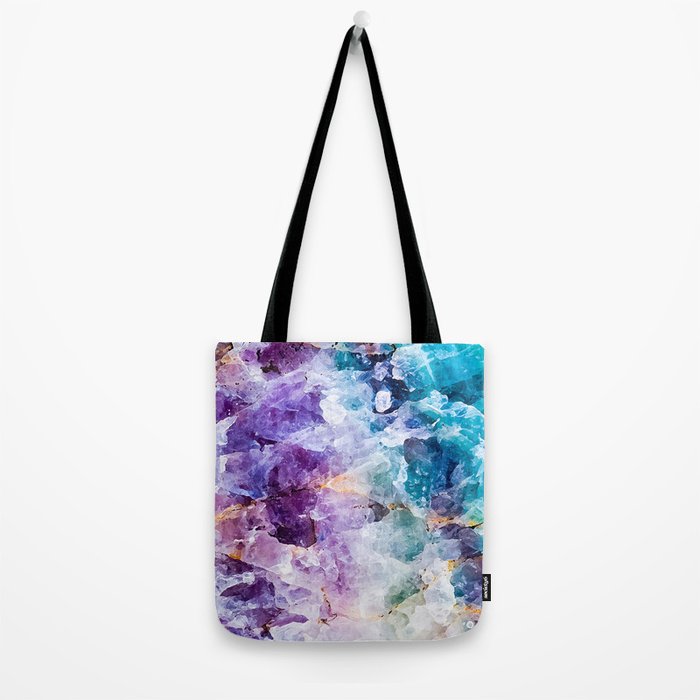 Multicolor quartz texture Tote Bag Gallery Image 2