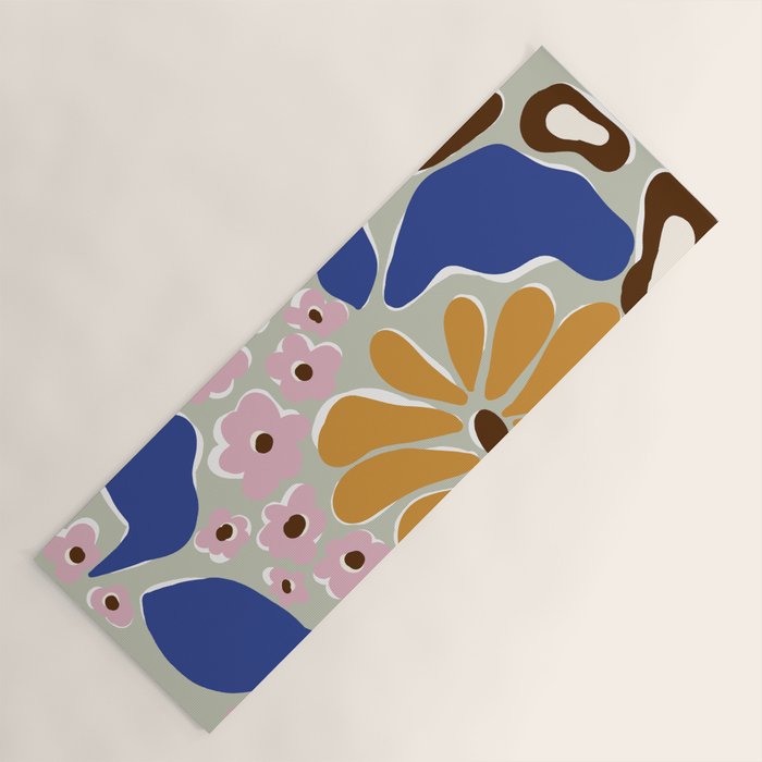 happy hippie garden   Yoga Mat Gallery Image 1