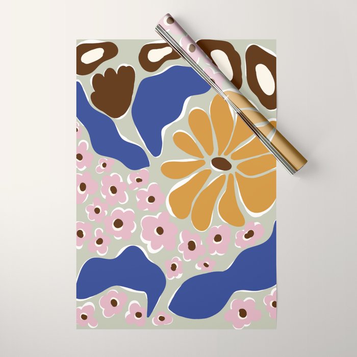happy hippie garden   Wrapping Paper Gallery Image 1