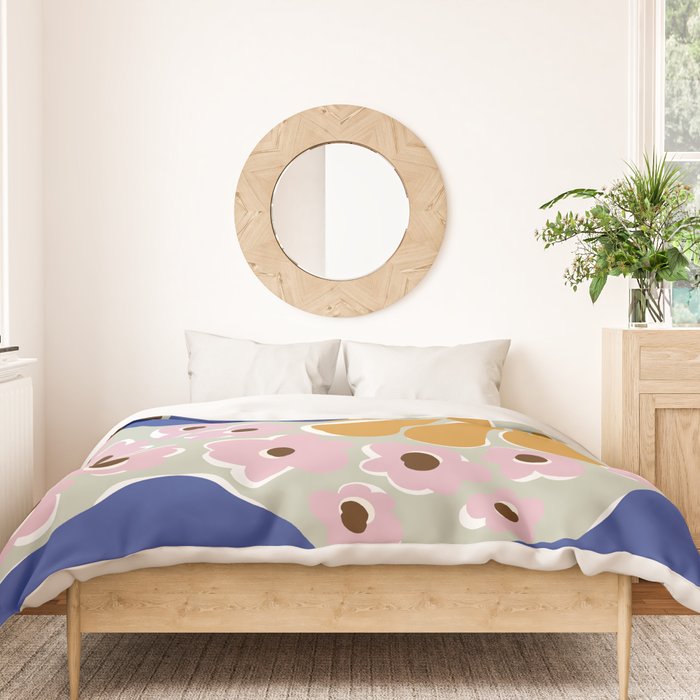happy hippie garden   Duvet Cover Gallery Image 3