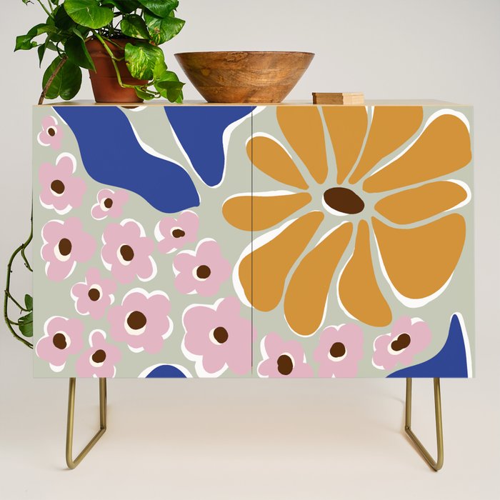 happy hippie garden   Credenza Gallery Image 1