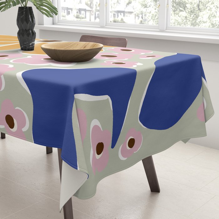 happy hippie garden   Tablecloth Gallery Image 3