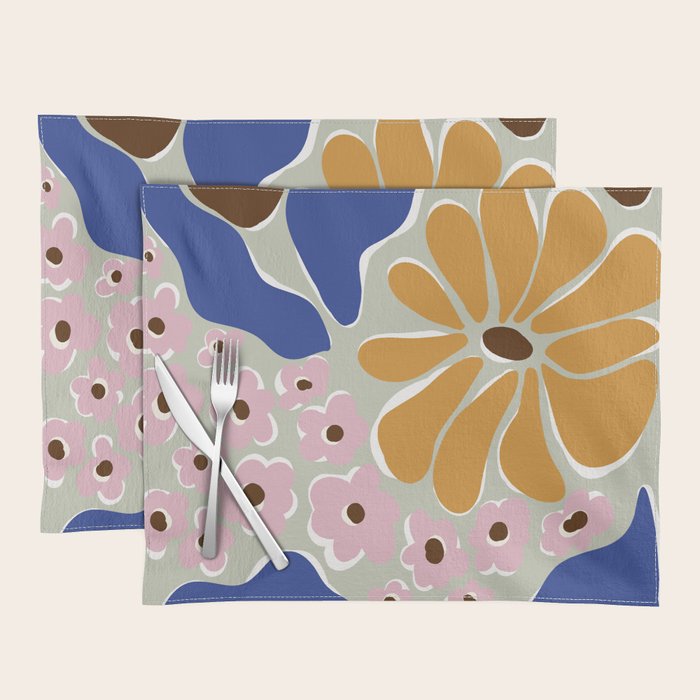 happy hippie garden   Placemat Gallery Image 1