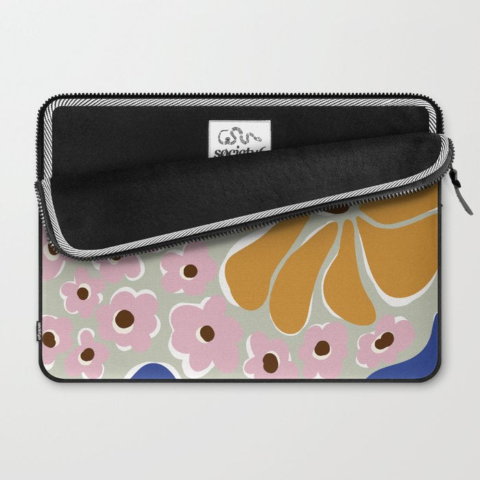 happy hippie garden   Laptop Sleeve Gallery Image 2