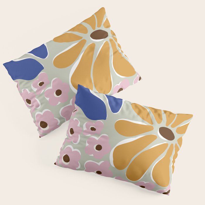 happy hippie garden   Pillow Sham Gallery Image 3
