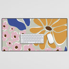 happy hippie garden   Desk Mat Gallery Image 1