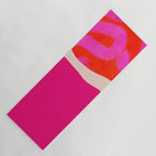relations II -shapes minimal painting abstract Yoga Mat Gallery Image 1