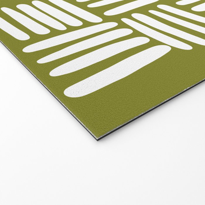 Boho (matcha green) Welcome Mat Gallery Image 2