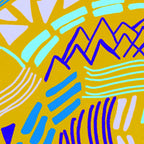 cascade, yellow Coffee Mug Gallery Image 2