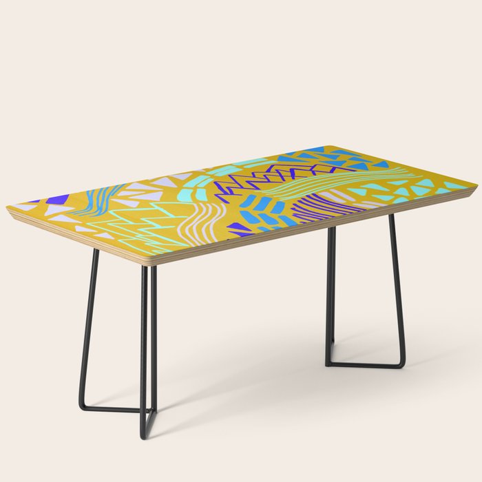 cascade, yellow Coffee Table Gallery Image 1