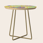 cascade, yellow Side Table Gallery Image 1