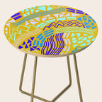 cascade, yellow Side Table Gallery Image 2