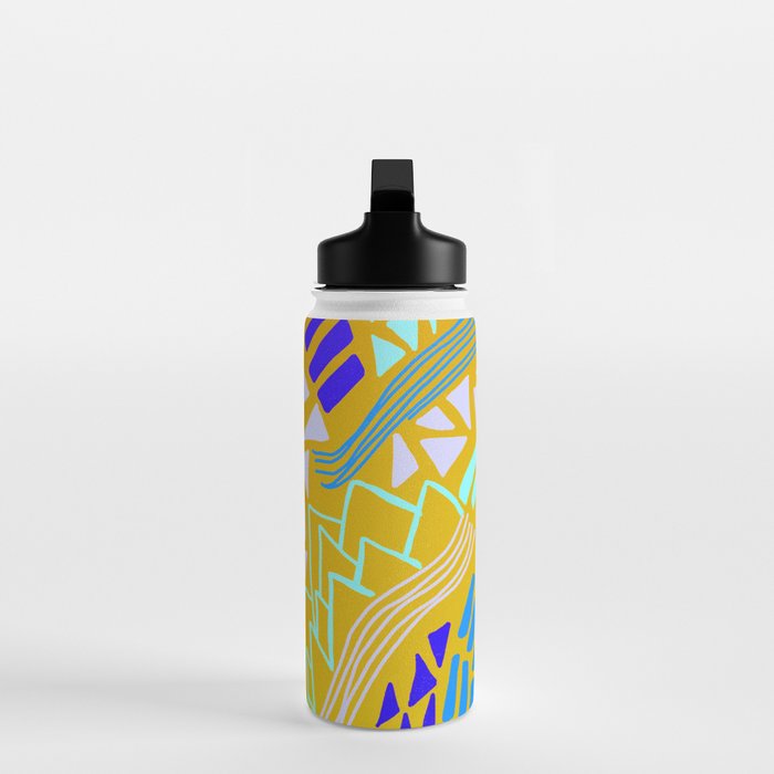 cascade, yellow Water Bottle Gallery Image 3